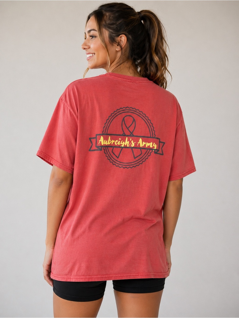 ✨ Aubreigh’s Army Graphic Tee – Meaningful & Supportive Style ✨